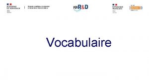 Vocabulaire tablissant le cadre europen des certifications pour