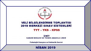 25 Aralk 2021 Cumartesi VEL BLGLENDRME TOPLANTISI 2019