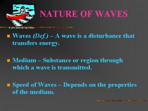 NATURE OF WAVES 2000 Microsoft Clip Gallery n