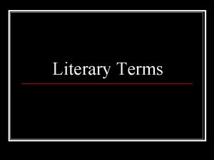 Literary Terms Simile Definition Comparing two things using