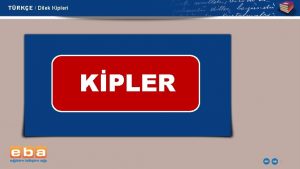 TRKE Dilek Kipleri KPLER 1 TRKE Dilek Kipleri