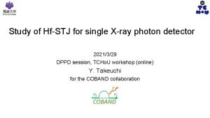 Study of HfSTJ for single Xray photon detector