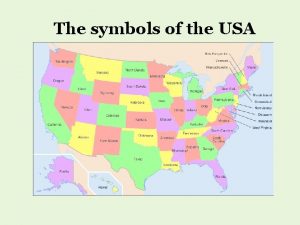 The symbols of the USA The StarSpangled Banner