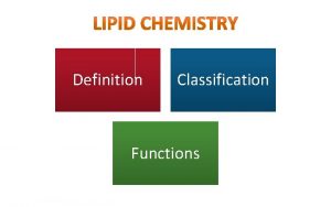 Definition Classification Functions Definition Organic substances relatively insoluble