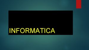 INFORMATICA CONOSCENZE ALLA FINE DEL MODULO LALUNNO DOVR