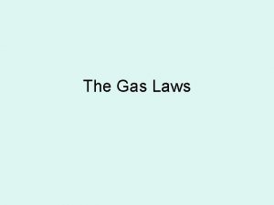 The Gas Laws Measuring Pressure Barometer Manometer Units