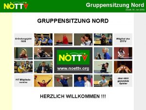 Gruppensitzung Nord Zwettl 30 Juni 2009 GRUPPENSITZUNG NORD