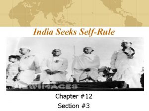 India Seeks SelfRule Chapter 12 Section 3 Amritsar