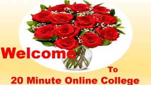 Welcome To 20 Minute Online College Mohammad Shahidullah