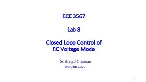 ECE 3567 Lab 8 Closed Loop Control of