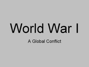 World War I A Global Conflict Gallipoli Campaign