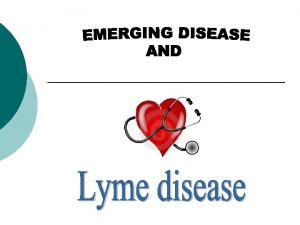 What is an emerging disease An emerging disease