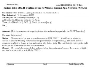 November 2013 doc IEEE 802 15 13 0664