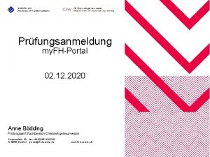 Prfungsanmeldung my FHPortal 02 12 2020 Anne Bdding