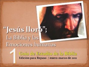 1 Gua de Estudio de la Biblia Edicin