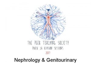 Nephrology Genitourinary Nephrology Genitourinary Phase 2 a Revision