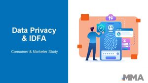 Data Privacy IDFA Consumer Marketer Study Research overview
