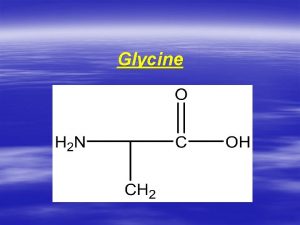 Glycine It is non essential glycogenic amino acid