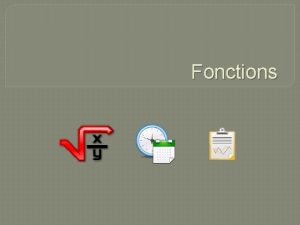 Fonctions Fonction sapplicant des chiffres Oprations fondamentales Operation