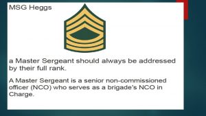 Fenger JROTC Mission Statement Motivate cadets to maintain