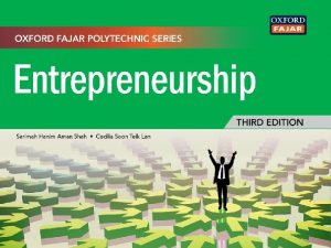 OFPS Entrepreneurship 3 e Oxford Fajar Sdn Bhd