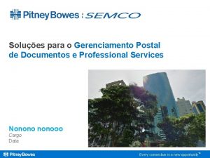 Solues para o Gerenciamento Postal de Documentos e