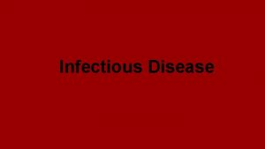 Infectious Disease Epidemic and pandemic Epidemic when a Infectious Disease Epidemic and pandemic Epidemic when a