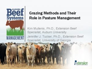 Grazing Methods and Their Role in Pasture Management
