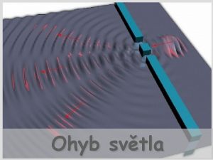 Ohyb svtla Ohybem vlnn rozumme jeho schopnost pronikat