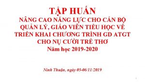 TP HUN N NG CAO NNG LC CHO