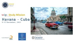 Havana Cuba 5 12 December 2021 In partnership