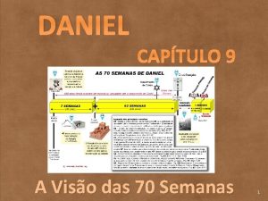 DANIEL CAPTULO 9 A Viso das 70 Semanas