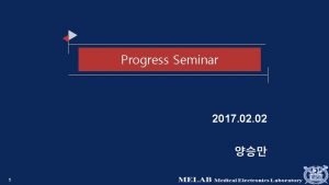 Progress Seminar 2017 02 1 BEPATCHPPG LED onoff