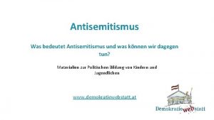 dererer Antisemitismus Was bedeutet Antisemitismus und was knnen