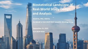 Biostatistical Landscape of RealWorld Study Design and Analysis