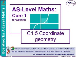 ASLevel Maths Core 1 for Edexcel C 1