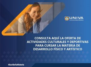 CONSULTA AQU LA OFERTA DE ACTIVIDADES CULTURALES Y