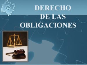 DERECHO DE LAS OBLIGACIONES OBLIGACIONES MANCOMUNADAS Y SOLIDARIAS