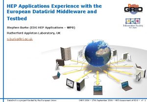 HEP Applications Experience with the European Data Grid