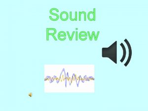 Sound Review Vibrations Pitch Sound Volume Mystery 100