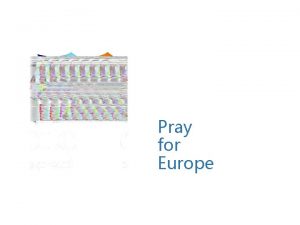 Pray for Europe FRANCE Bookshop in Paris and