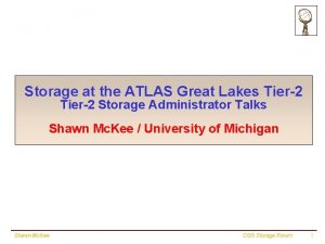 Storage at the ATLAS Great Lakes Tier2 Storage