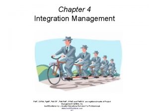 Chapter 4 Integration Management PMP CAPM Pg MP