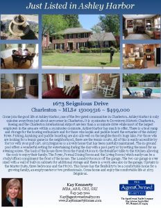 Just Listed in Ashley Harbor 1673 Seignious Drive