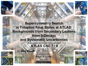 Supersymmetry Search in Trilepton Final States at ATLAS