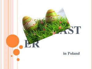 EAST ER in Poland ASH WEDNESDAY Ash Wednesday