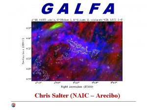 GALFA Chris Salter NAIC Arecibo GALFA Survey Family