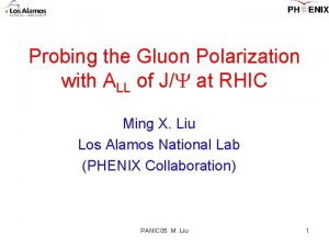 Probing the Gluon Polarization with ALL of J