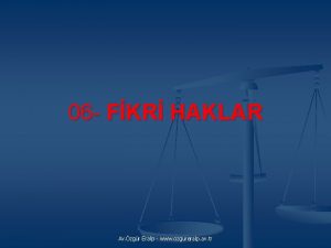 06 FKR HAKLAR Av zgr Eralp www ozgureralp