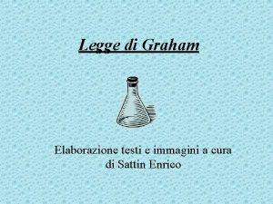 Legge di Graham Elaborazione testi e immagini a